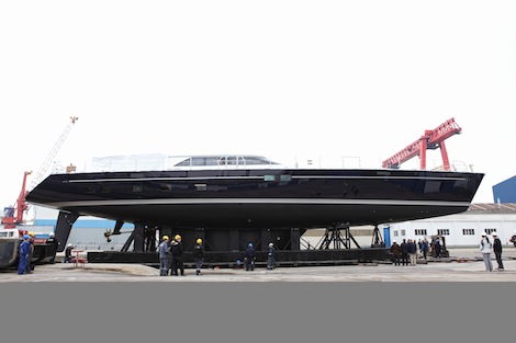 Image for article Perini Navi launches 40m 'State of Grace'